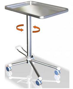 Table de Mayo Hydraulique avec Plateau Pivotant